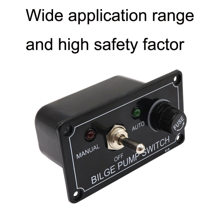 AOS3050AF Bilge Pump Switch 1 Group Rocker With Indicator Light With Overload Protection