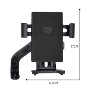 YY02 Bicycle Motorcycle Electric Vehicle Universal Mobile Phone Holder, Style: Rearview Mirror Model