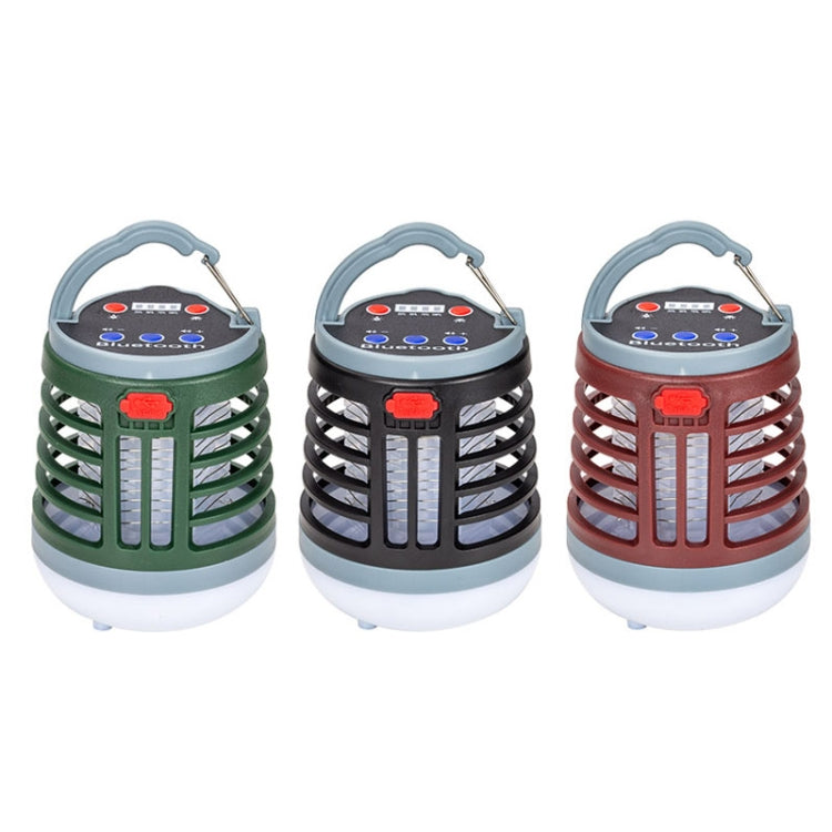 Bluetooth Audio USB Charging Lighting Mosquito Trap(W881 Brown)