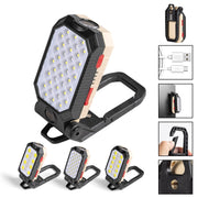 E-SMARTER COB Work Light USB Emergency Flashlight Maintenance Lamp, Style: W599A 10 Hole