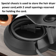 For Dyson Supersonic Hair Dryer Stand Holder With Cable Storage Function(Rose Red)