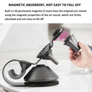 For Dyson Supersonic Hair Dryer Stand Holder With Cable Storage Function(Rose Red)