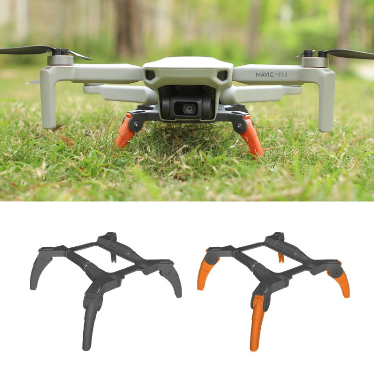 Sunnylife LG380 Heightening Spider Tripod Folding Drop Protection Bracket For DJI Mini 2 / SE / Mini 4K / DJI Mini 2 SE(Grey)