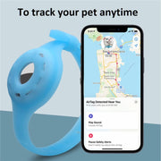 Pet Luminous Collar Locator Cover for Airtag, Specification: S(Luminous Green)