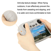 Sunnylife For DJI RC Remote Control Silicone Protective Case, Style: Without Hood (Gray)