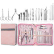 Stainless Steel Nail Clipper Set Beauty Eyebrow Trimmer, Color: 26 PCS/Set Silver - Nail Clipper by PMC TechLife | Online Shopping South Africa | PMC TechLife