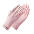 1 Pair XC-14 Riding Driving Sunscreen Anti-UV Fingerless Ice Silk Gloves, Style: Honeycomb (Pink) - Safety Gloves by PMC TechLife | Online Shopping South Africa | PMC TechLife | Buy Now Pay Later Mobicred