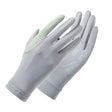 1 Pair XC-14 Riding Driving Sunscreen Anti-UV Fingerless Ice Silk Gloves, Style: Honeycomb (Gray) - Safety Gloves by PMC TechLife | Online Shopping South Africa | PMC TechLife | Buy Now Pay Later Mobicred