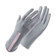 1 Pair XC-14 Riding Driving Sunscreen Anti-UV Fingerless Ice Silk Gloves, Style: Line (Light Gray) - Safety Gloves by PMC TechLife | Online Shopping South Africa | PMC TechLife | Buy Now Pay Later Mobicred