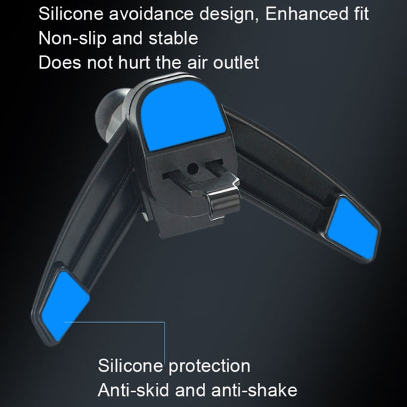 SUMITAP STH-S44Y Car Mobile Phone Double Head Magnetic Stand(Gray)