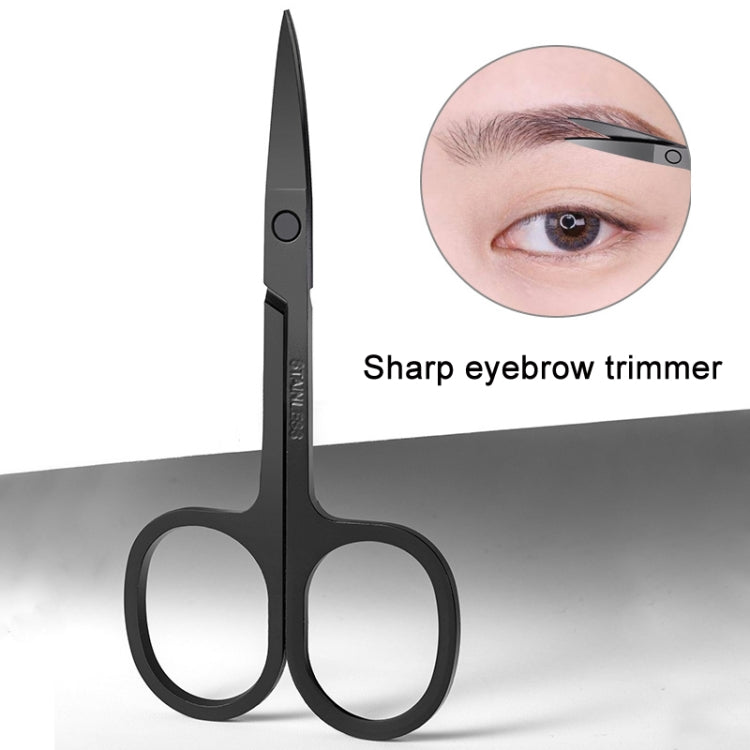 9 PCS/Set Stainless Steel Dead Skin Nail Trimming Set(Black)