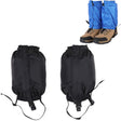 04 Outdoor Short Mountaineering Anti-Snow Leg Covers(Black) - Mountaineering Outfit by PMC TechLife | Online Shopping South Africa | PMC TechLife | Buy Now Pay Later Mobicred