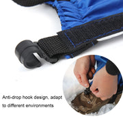 04 Outdoor Short Mountaineering Anti-Snow Leg Covers(Red)
