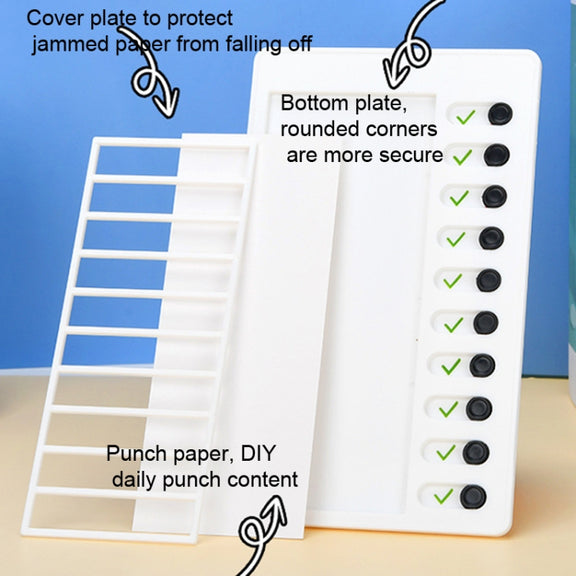 Wall Hanging Checklist Memo Boards Adjustable Checklist Board,Style: My Chores