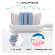 Toothbrush Head For Philips HX3/HX6/HX9 Series(Diamond Bright Black)