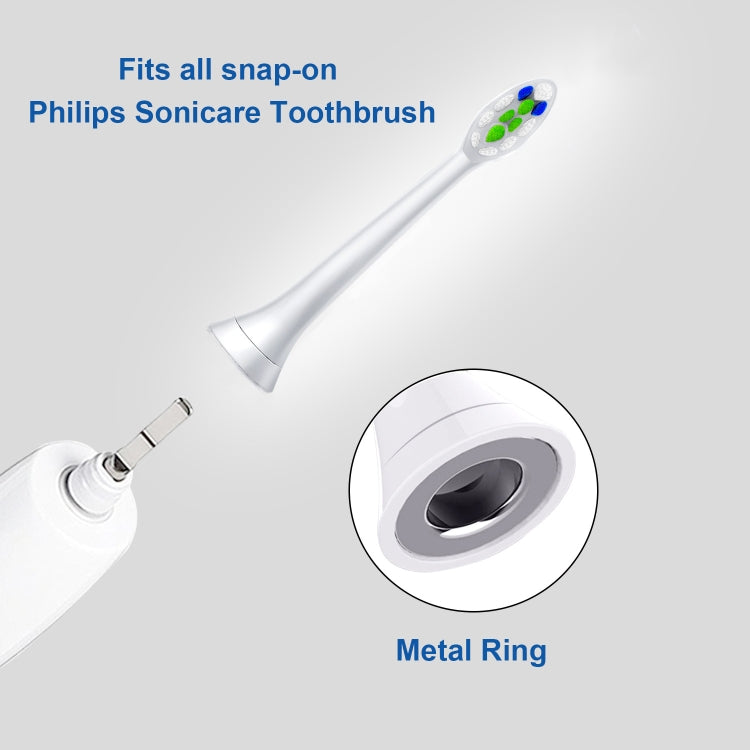 Toothbrush Head For Philips HX3/HX6/HX9 Series(Diamond Bright Black)