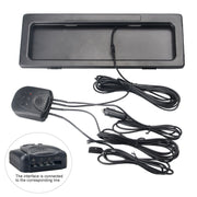Australian Regulations Front And Rear Dual-Brand Electric Vehicle License Plate Frame