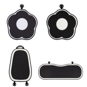 Ice Silk Simple Car Breathable Seat Cushion Cool Pad Summer Universal, Style: Honeycomb Backrest