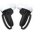 VR Controller Anti-collision Half-pack Silicone Protective Cover For Oculus Quest 2(Black) - VR Accessories by PMC TechLife | Online Shopping South Africa | PMC TechLife | Buy Now Pay Later Mobicred