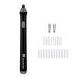 Tenwin 8302 Adjustable Electric Eraser With Rubber Refills For Sketch Drawing Erasing(Black) - Eraser & Correction Tape by Tenwin | Online Shopping South Africa | PMC TechLife