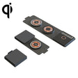 T01 15W 3 in 1 Wireless Charger Foldable Clear Glass Portable Fast Charger - free shipping - PMC TechLife - Order now!