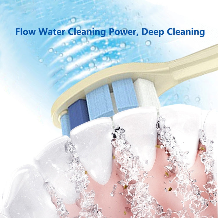 2 PCS Electric Toothbrush Head for Ulike UB602 UB603 UB601,Style: Bright White Type White