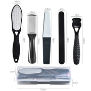 DT17-1 17 In 1 Pedicure Kit Foot File And Grinder Exfoliating Manicure And Pedicure Tools(Black)