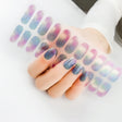 22 Fingers Shiny Onion Powder Starry Waterproof Nail Sticker(ZX-3023) - Nail Stickers by PMC Jewellery | Online Shopping South Africa | PMC Jewellery | Buy Now Pay Later Mobicred