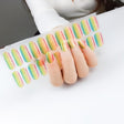 22 Fingers Shiny Onion Powder Starry Waterproof Nail Sticker(ZX-3024) - Nail Stickers by PMC TechLife | Online Shopping South Africa | PMC TechLife