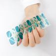 22 Fingers Shiny Onion Powder Starry Waterproof Nail Sticker(ZX-3028) - free shipping - PMC Jewellery - Order now!