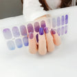 22 Fingers Shiny Onion Powder Starry Waterproof Nail Sticker(ZX-3032) - free shipping - PMC TechLife - Order now!