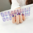 22 Fingers Shiny Onion Powder Starry Waterproof Nail Sticker(ZX-3038) - free shipping - PMC Jewellery - Order now!