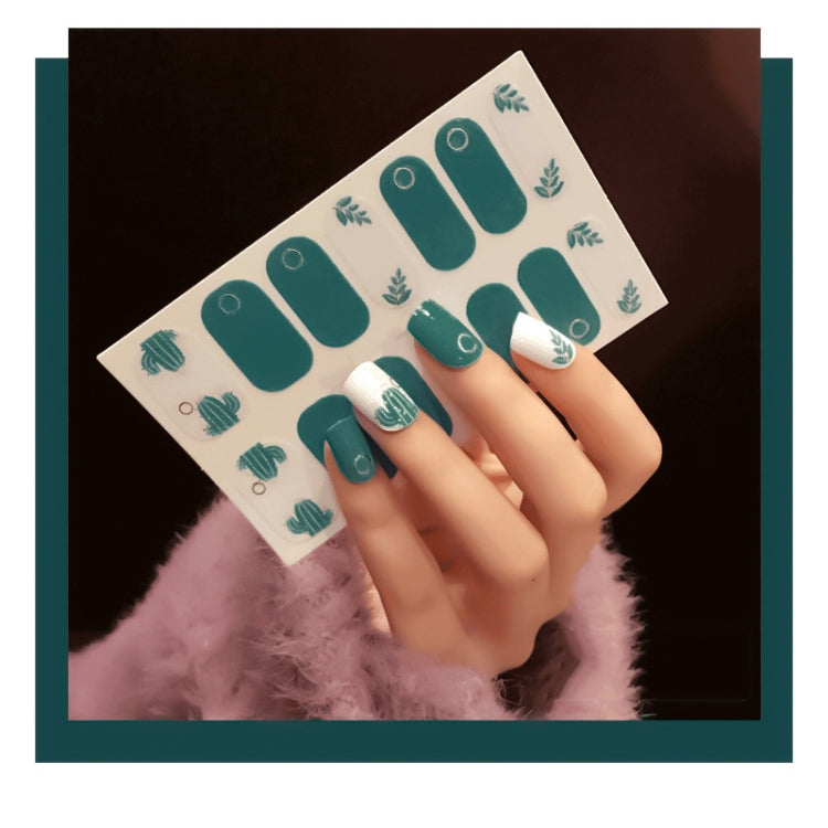 10 PCS 3D Hot Stamping Water-resistant Nail Art Sticker(Z/A098)