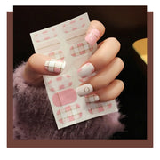 10 PCS 3D Hot Stamping Water-resistant Nail Art Sticker(Z/A112)