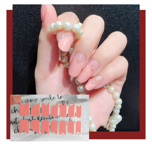10 PCS 3D Hot Stamping Water-resistant Nail Art Sticker(Z/A090)