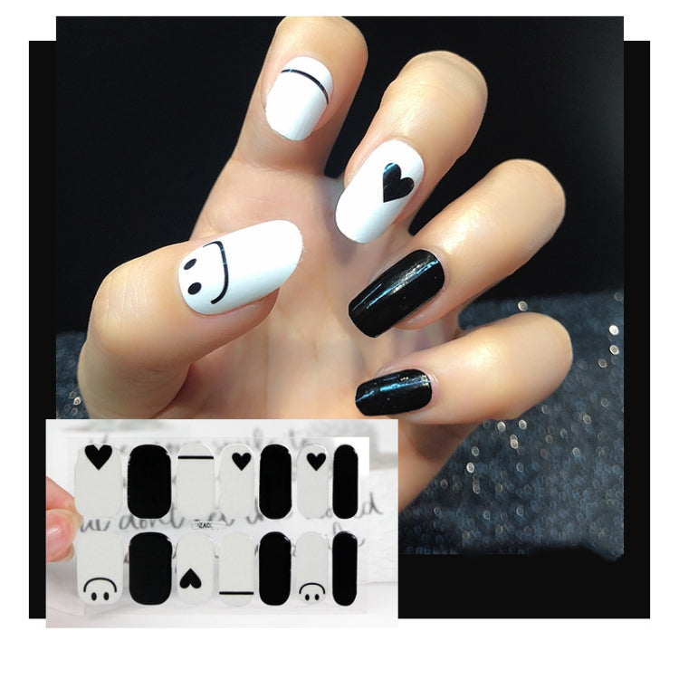 10 PCS 3D Hot Stamping Water-resistant Nail Art Sticker(Z/A091)