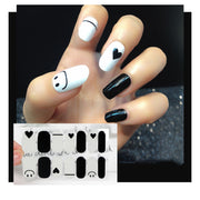 10 PCS 3D Hot Stamping Water-resistant Nail Art Sticker(Z/A091)