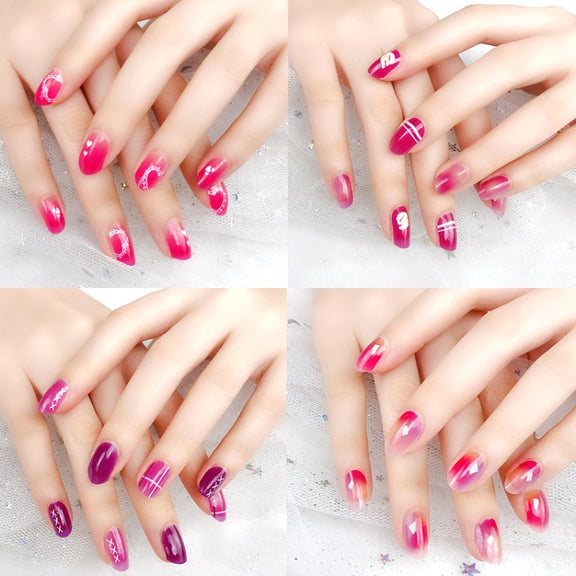 10 PCS 3D Hot Stamping Water-resistant Nail Art Sticker(Z/A088)