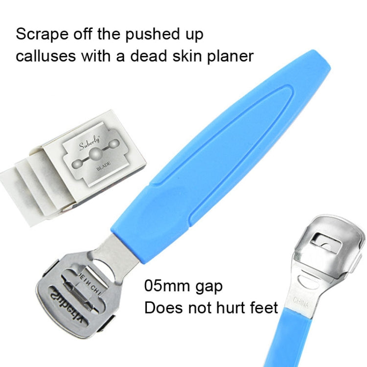 HT16-2 16 In 1 Foot File And Grinder Peeling Pedicure Set(Blue)