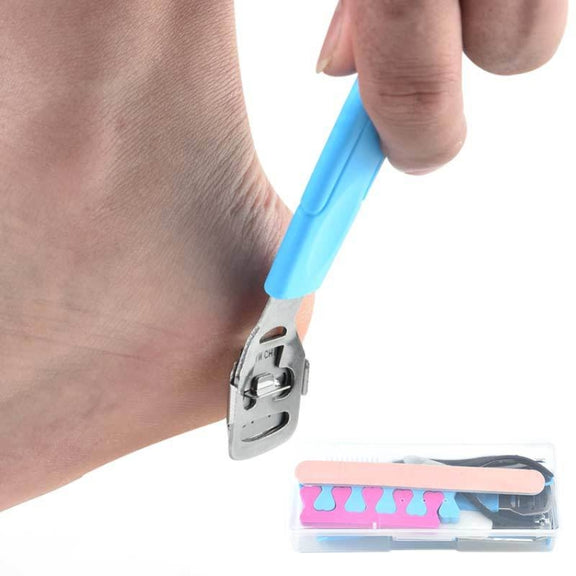 HT16-2 16 In 1 Foot File And Grinder Peeling Pedicure Set(Blue)