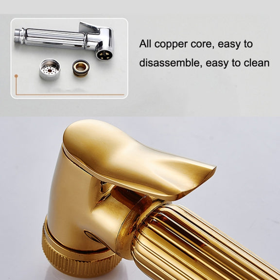 Multifunctional Wome Washers Pressure With Water Stop Woman Wash Nozzle, Style: Chrome
