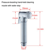 Multifunctional Wome Washers Pressure With Water Stop Woman Wash Nozzle, Style: Gold