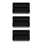 3PCS Sunnylife MM3-DC405 For DJI Mini 3 Pro Short Circuit Resistant Battery Silicone Dust Cover(Black)