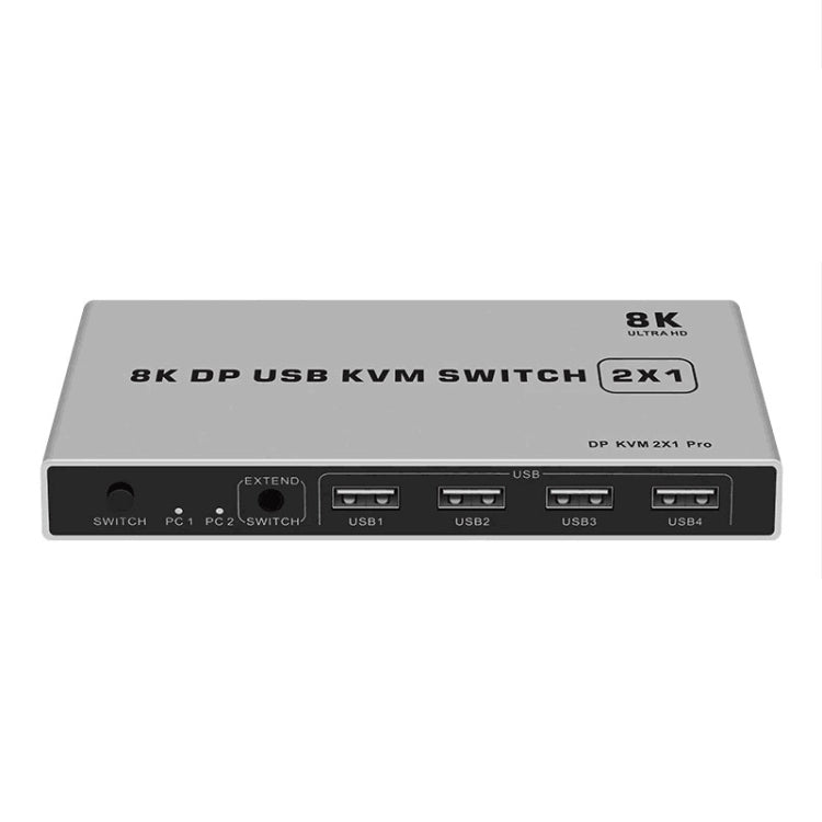 8K KYSW59 60HZ DP USB KVM Switch 2-in-1 Computer Sharing Device