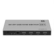 8K KYSW59 60HZ DP USB KVM Switch 2-in-1 Computer Sharing Device - Switch by PMC TechLife | Online Shopping South Africa | PMC TechLife | Buy Now Pay Later Mobicred