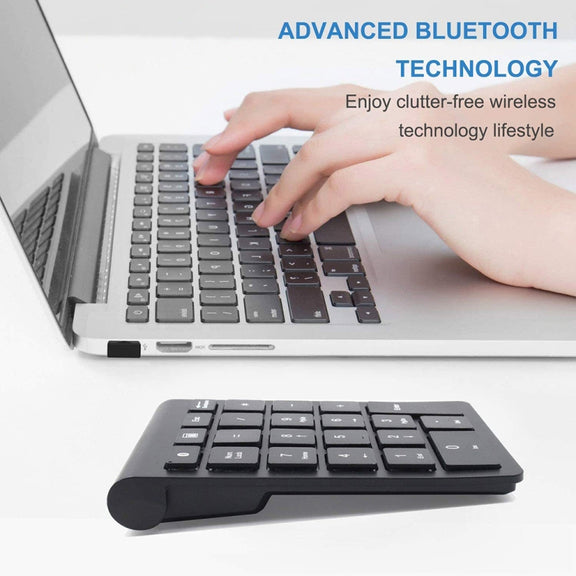 BT304 22 Keys Laptop Mini Wireless Keyboard, Spec: 2.4G (Gray)