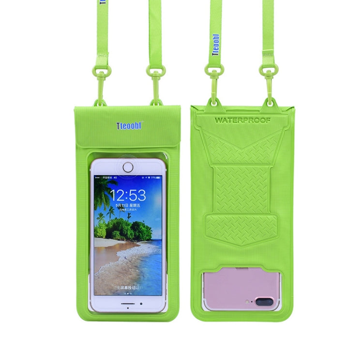 Tteoobl  30m Underwater Mobile Phone Water-resistant Bag, Size: Small(Green)