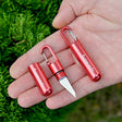 Keychain Pendant Small Knife Portable Art Cutting Knife(Aluminum Alloy Red) - Burin &Cutting Knife by PMc TechLife | Online Shopping South Africa | PMc TechLife | Buy Now Pay Later Mobicred