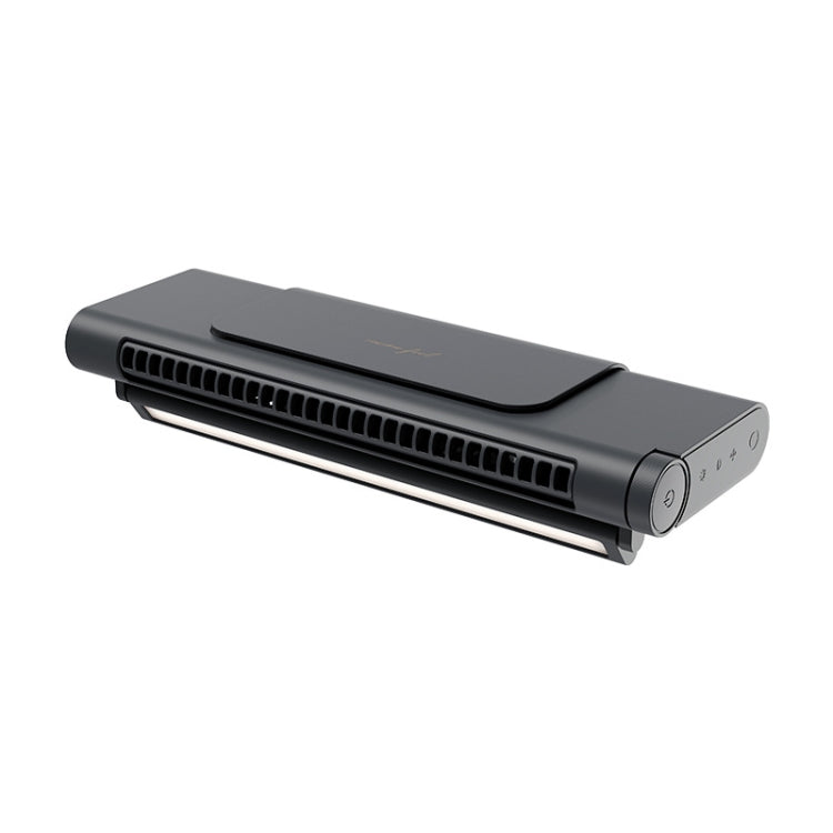 JXS-GP1 Computer Screen Bladeless Turbo Silent Fan With Eye Protection Light Function(Black)