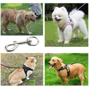 Stainless Steel Swivel Single Hook Pet Leash Hook, Specification: 70mm